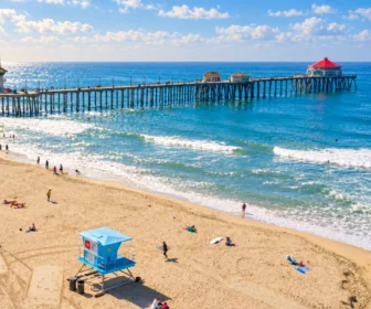 Huntington Beach Pier Live Cam, CA
