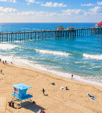 Huntington Beach Pier Live Cam, CA